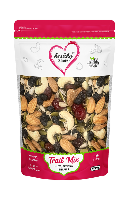 Healthy Shotz Nutritious Fusion Trail Mix (500gm)