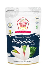 Healthy Shotz Roasted and Salted Pistachios (California 250gm)