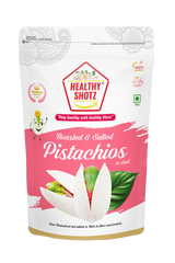 Healthy Shotz Roasted And Salted Pistachios (California 200gm)