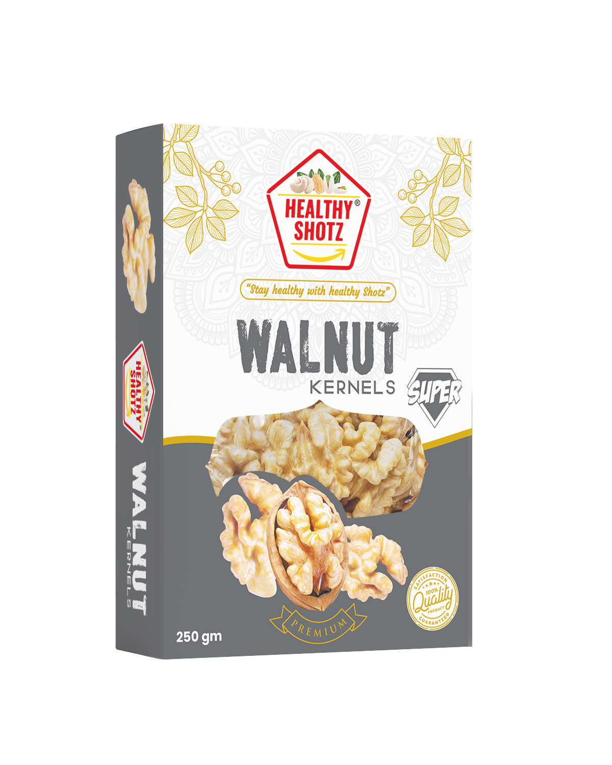 Healthy Shotz Walnut Kernel (Super) 250gram